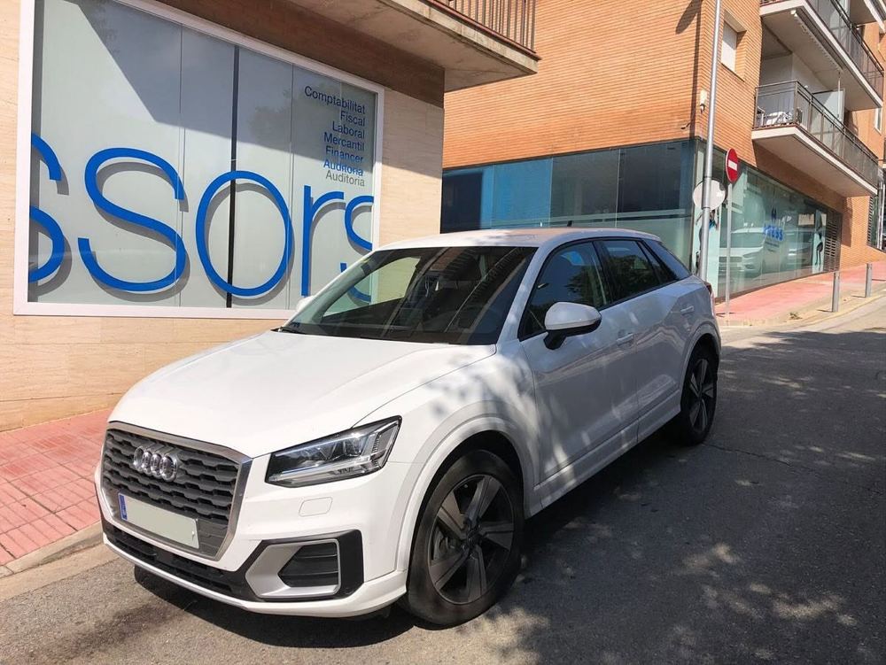 Audi Q2 blanc