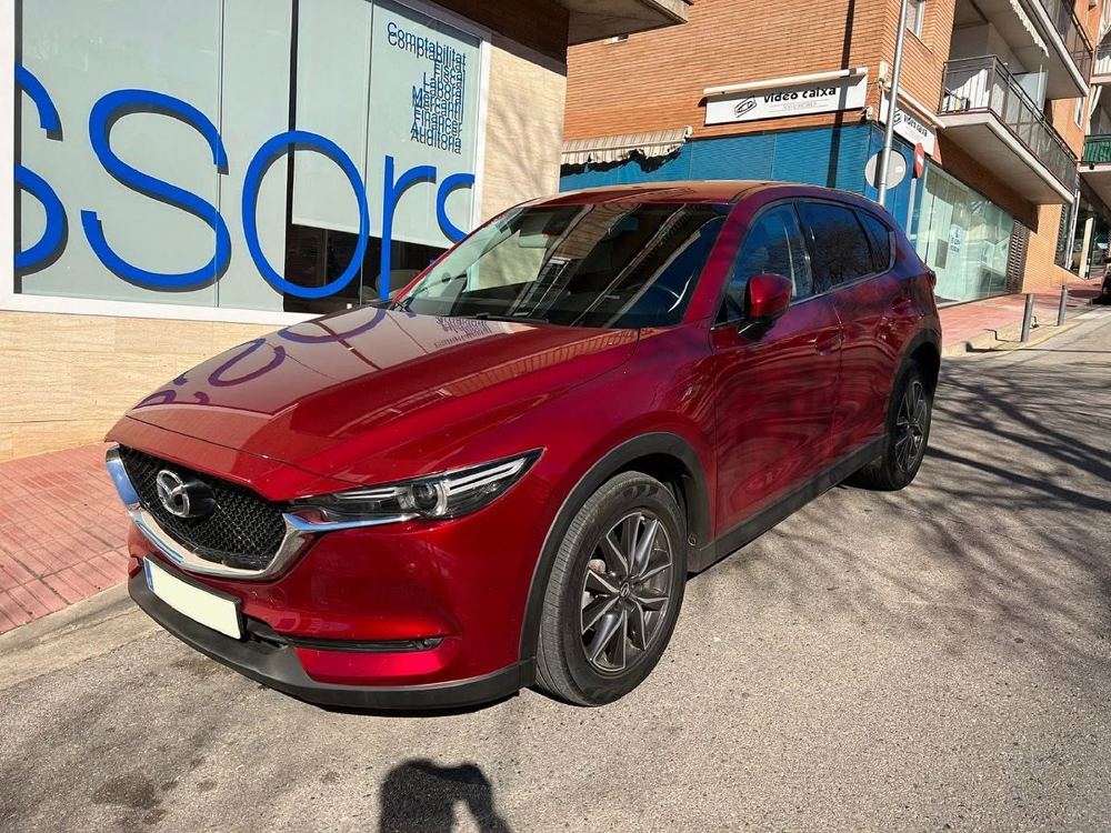 Mazda CX-5 vermell
